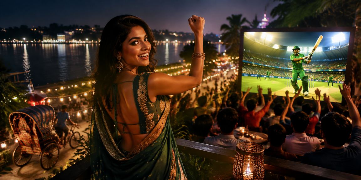 ঢাকায় ক্রিকেট বাজি ধরার উত্তেজনা সঙ্গে reno5 গেমিং
